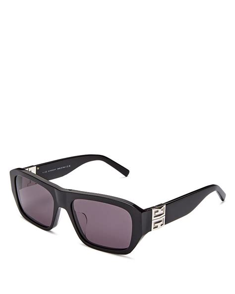 givenchy 56mm square sunglasses